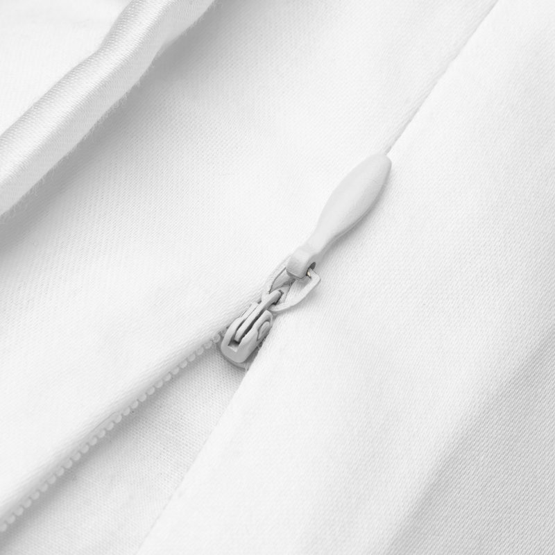 Taie décorative 100% coton Emerson, Blanc