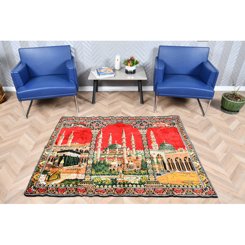 Tapis rouge turc rouge Anatolian