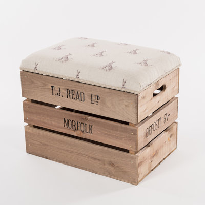Cavin Solid Wood Accent Stool