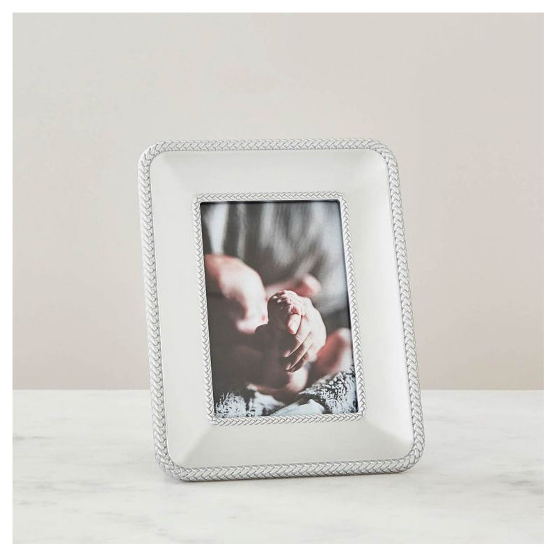 Nambe Braid Frame, 4" x 6"