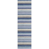 Jazzy Handmade Wool Blue/Indigo Rug