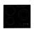 23.23" Black 3 Burners Electric Ceramic Cooktop with Timer, Sensor Touch Control 2600W