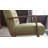 Elegant Wing Chair, Green Fabric, 32 DNS Foam Seating, Beech Wood Frame, 32.3 x 31.5 x 32.7 inches | Easy Clean 100% Polyester, Perfect for Modern, Rustic, or Traditional Decor-281296395