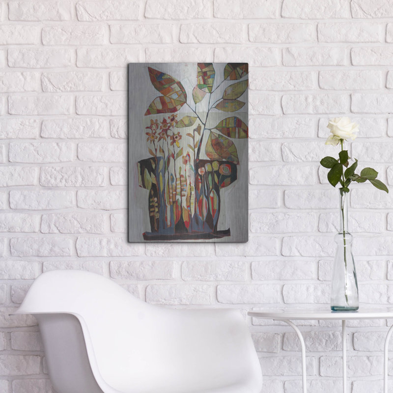 2 po par Staci Marie Swider, art mural en métal, 24 po x 36 po, H 24 po x l 16 po