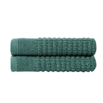 Earline 2-Piece Turkish Cotton Washcloth Set