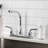 Kingston Brass Restoration Two-Handle 8" Centerset Kitchen Faucet-66069194-66069193