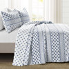 Willards Microfiber Reversible 3 Piece Quilt Set