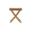 Bukovinka Square Teak Solid Wood Outdoor Dining Table - 70 cm W 70 cm D