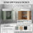 Gabrielle 21.6 Single Bathroom Vanity with Ceramic Top-1104563557