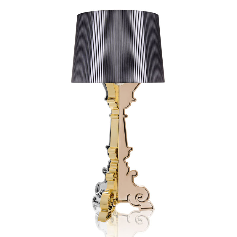 Bourgie Table Lamp, Multicolored Titanium