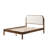 Ardin Solid Wood Bed with Boucle Headboard-1564820923-1564820920