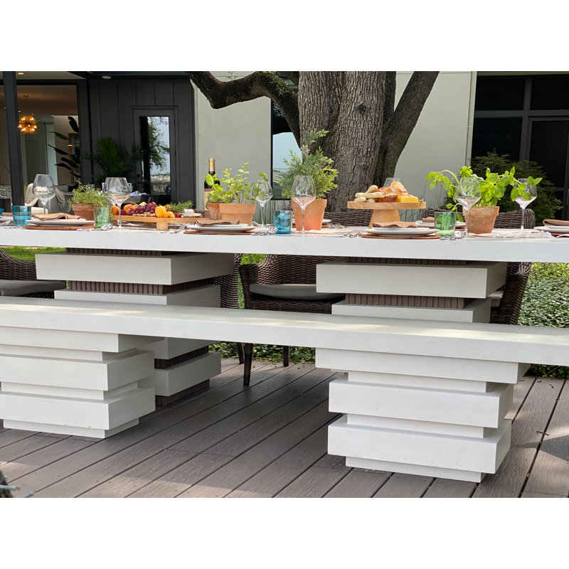 Provenance Signature Dining Bench