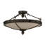 4 - Light Semi Flush Mount