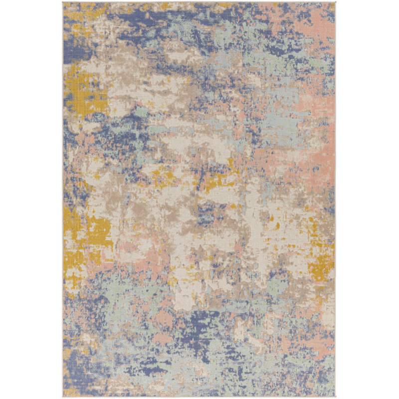 Kamalu Abstract Indoor Rug, Rectangle 2' x 2'11"
