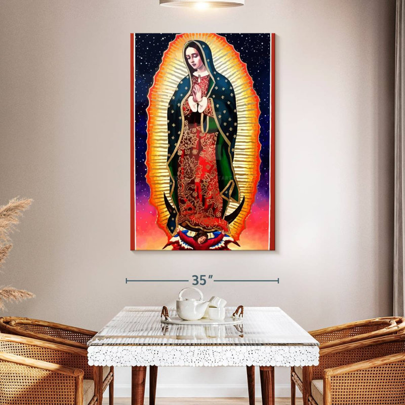 Adella, Mère Marie de Guadalupe, H 51 po x l 34 po
