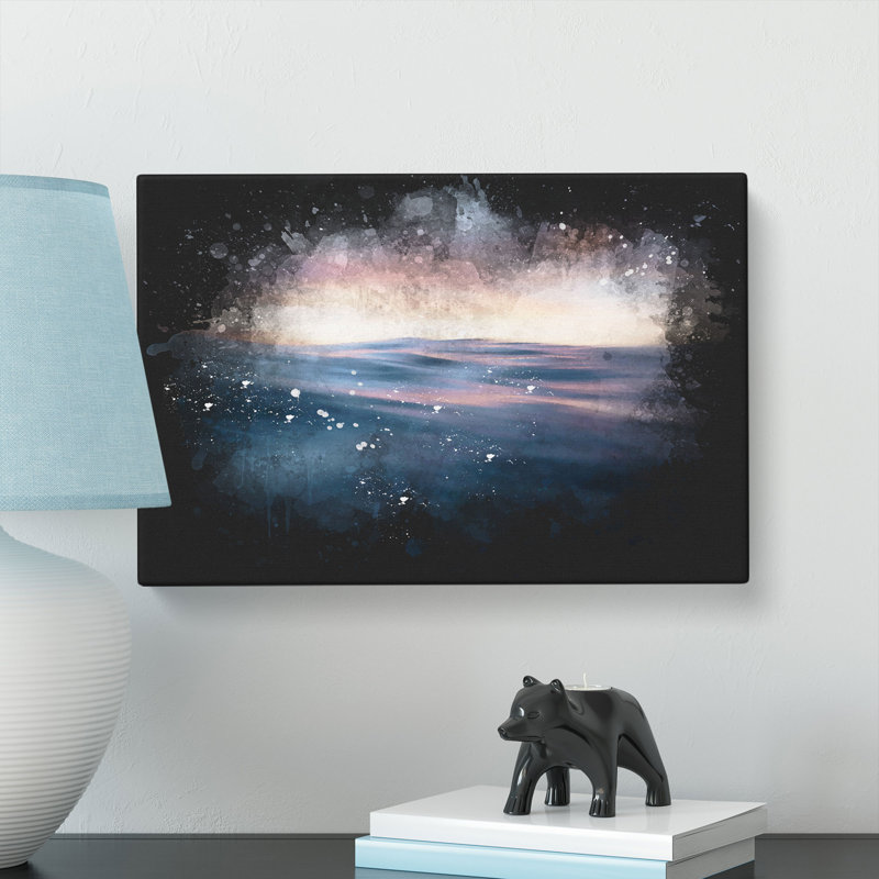 Ocean Ripples - Wrapped Canvas, 35cm H x 50cm W x 3cm D