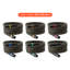 Câble XLR 25 pi, paquet de 6, câbles de microphone mâle à femelle symétriques et symétriques, fils de haut-parleur de micro XLR à 3 broches plaqués or, pour éclairage de scène, micros, amplificateur, mélangeur, systèmes de haut-parleurs