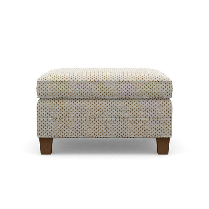 Renee Ottoman, Walnut, Macrame 090612