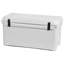 Glacière à glace dure et transparente haute performance 74 qt Engel Engel, blanche