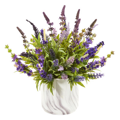 Plante à motif artificiel en vase décoratif