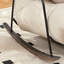 Chaise berçante en coton et lin-100528724