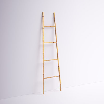 Bamboo Bath Towel 6 ft Blanket Ladder
