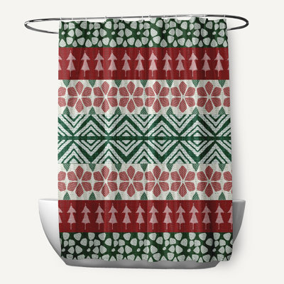 Rideau de douche simple Asuna Fair Isle