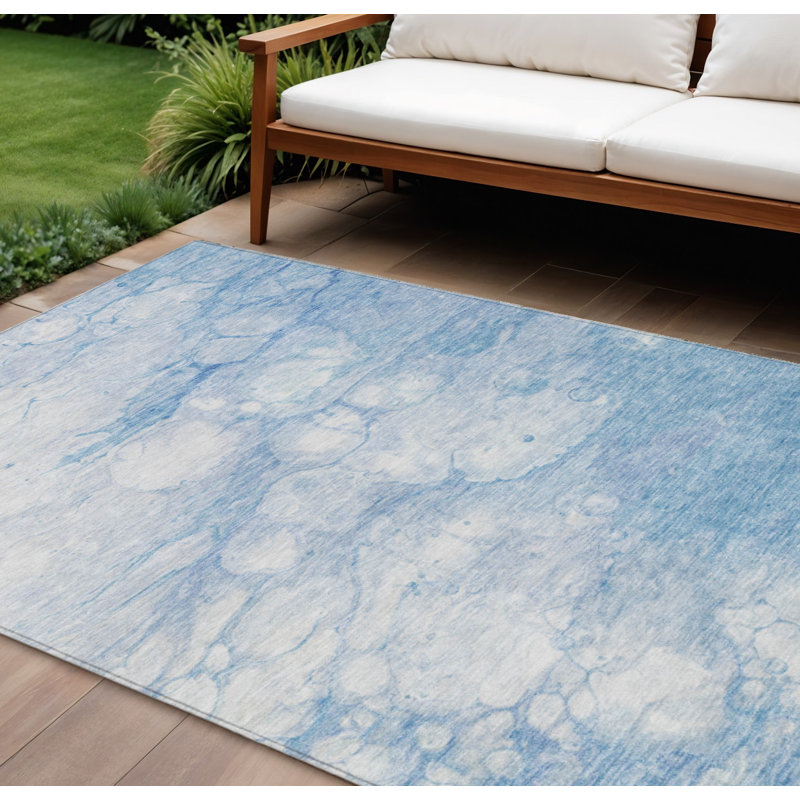 Tapis intérieur lavable abstrait argenté 10 pi x 14 pi