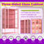 67.25" Tall Three-Sided Glass Display Cabinet With LED Lights & Adjustable Shelves-487939476