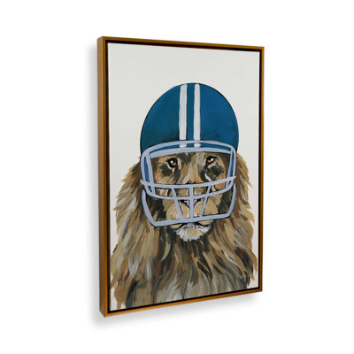 «Football Lion» par Yvette St. Amant, reproduction d'art