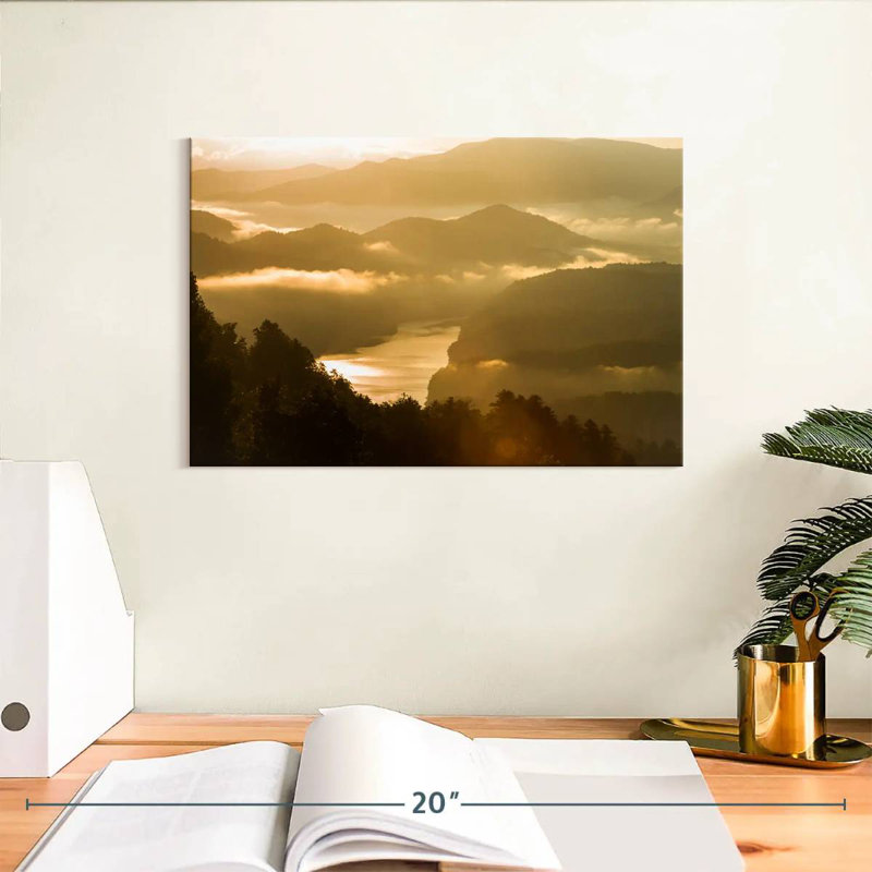 Brume matinale Alvord Smoky Mountains, H 8 po x l 12 po
