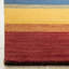 Tapis rayé en laine tissé à la main Frann-21272226