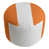 Orange / blanc / orange sélectionné
