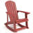 Attikus Outdoor Rocking Chair, All-Weather Patio Rocker Chair with Wide Armrests & High Backrest-129757622
