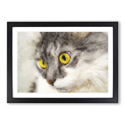 Portrait of a Cat Vol.8 - Picture Frame Painting