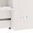  Farmhouse Full Size Murphy Bed, Fold Out Storage Cabinet Bed With Drawer & Charging Station