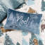 Arcticus Blue Rectangular Cushion
