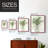 Delicate Greenery I Framed Print - Solid Wood-131071454-131071443