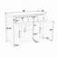 Cabinet With Storage, For Living And Dining Room Entrance, Large Size, 3 Doors And 3 Drawers