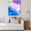 «Blue Pink and White», peinture sur toile-67386365-67386368