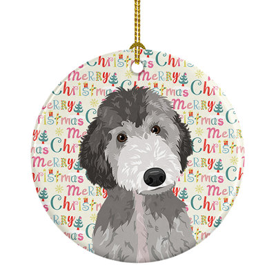 2.8'' Ceramic Animals Hanging Figurine Ornament