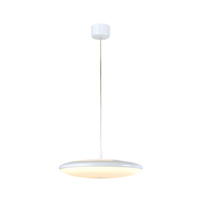 Luminaire suspendu géométrique 1 lumière DEL à 1 lumière
