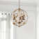 Gabby 3 - Light Dimmable Globe Chandelier