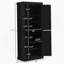 Armoire de garde-manger, armoire de cuisine, armoire de rangement avec portes et tablettes-893211192