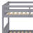 Bunk Bed With Trundle, Featuring Ladder And Guardrails-993113022