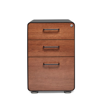  Stow 3-Drawer File Cabinet, Without Caster