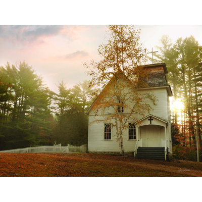 " Little White Church " by Lori Deiter