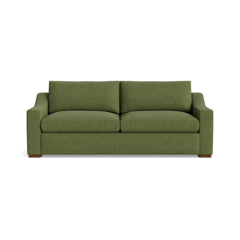 Lucca Sofa (85"), Performance Weave - Basil