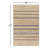 Naper Striped Flatweave Beige/Gray/Blue Area Rug-329511879