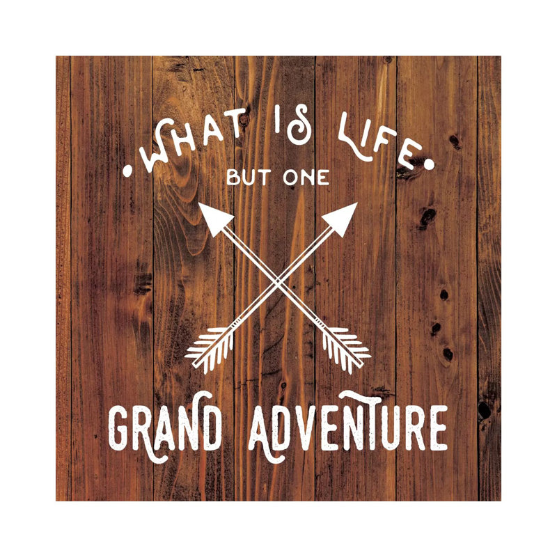 Grand Adventure by Amanda Murray - Wrapped Canvas Print, 30.48cm H x 30.48cm W x 1.91cm D